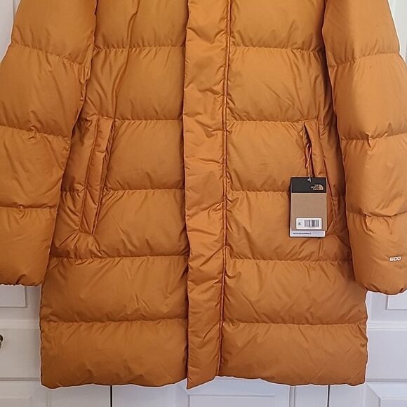 The North Face Hydrenalite Down Mid Parka Coat Jacket Topaz & Black Size XL - Picture 5 of 16